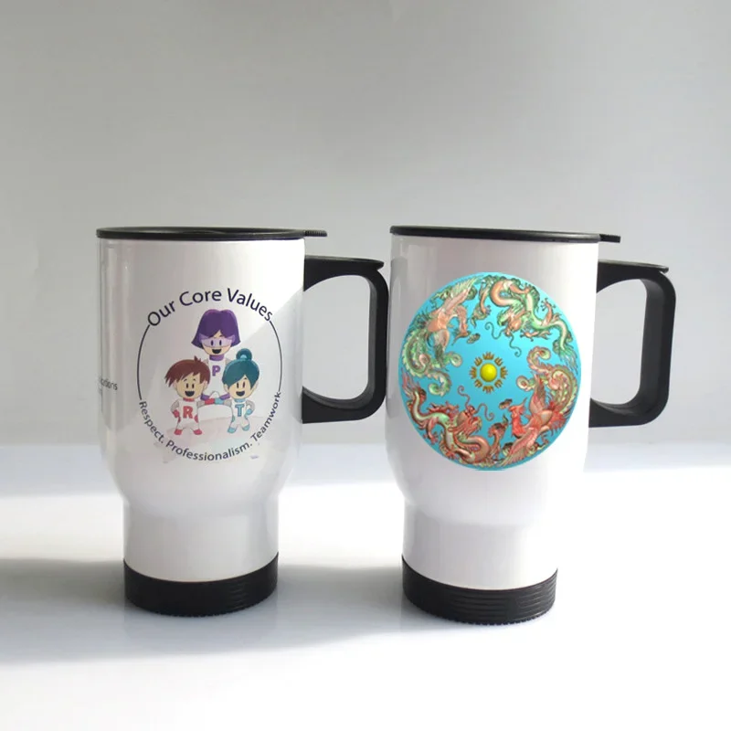 450 мл сублимационная пустая кофейная кружка из нержавеющей стали автомобильная