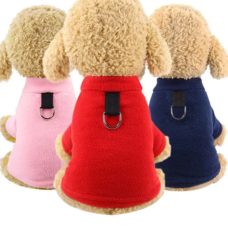 

Soft Fleece Dog Clothes Warm Puppy Jackets Small Dog Costume Winter Pet Clothing For Dogs Chihuahua Coat Ropa Para Perro XS-XL
