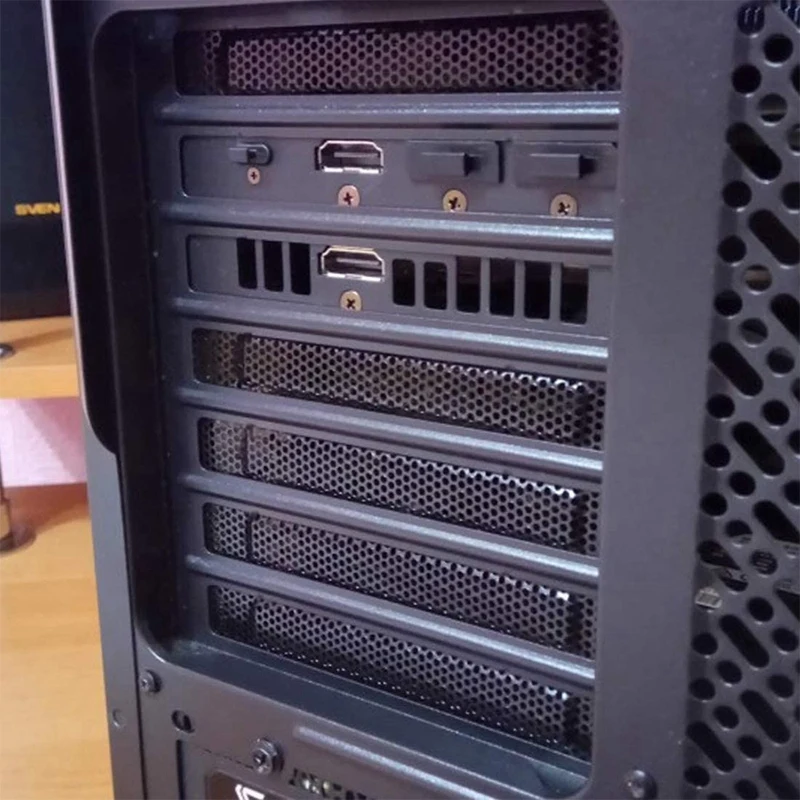 AT14 20 шт. крышка слота PCI Жесткий стальной Пылезащитный фильтр заглушка пластина