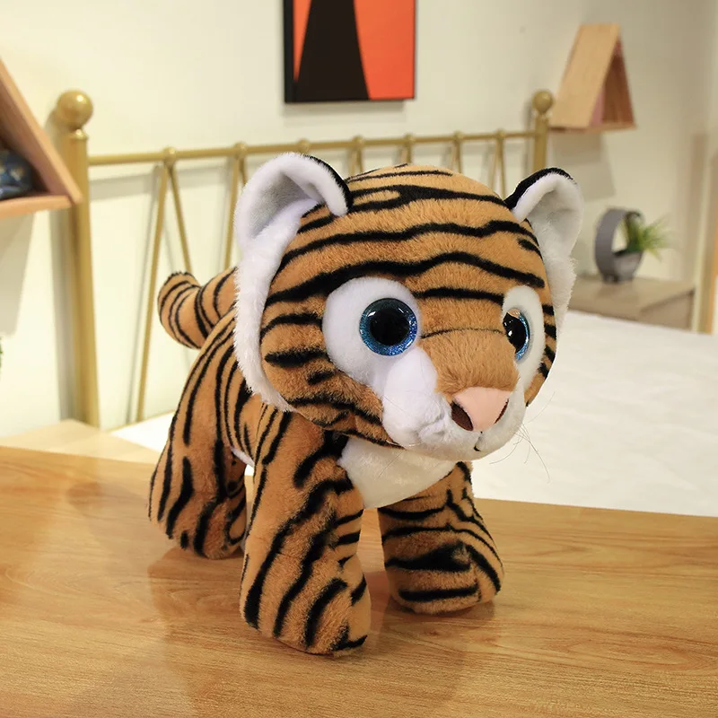 

40CM Stuffed Animals Cute Tiger Plush Toy For Kid And Adult 3 Colors