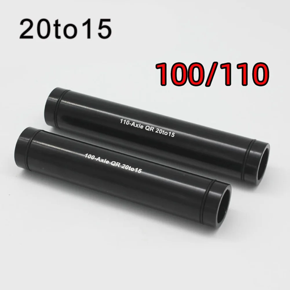 

1Pcs MTB Bicycle Barrel Shaft Mountain Bike 20mm Thru Axles To 15mm Thru Axle Adapter 100mm/110mm Fork Aluminum Alloy Accessory