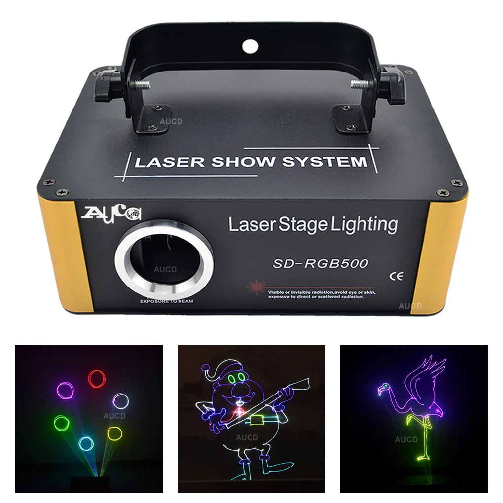 

SD Program Card Edti Software 500mW RGB Animation Scanner Laser Projector Lights DMX Beam Disco Club Party Bar Stage Lighting