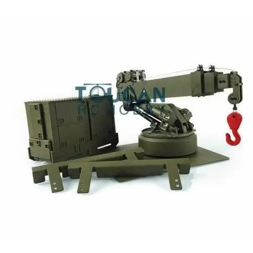 

США Stock HG 1/12 подъемный рычаг крана для RC военного трактора грузовика 8*8 P802 дистанционное управление автомобиля DIY модель автомобиля