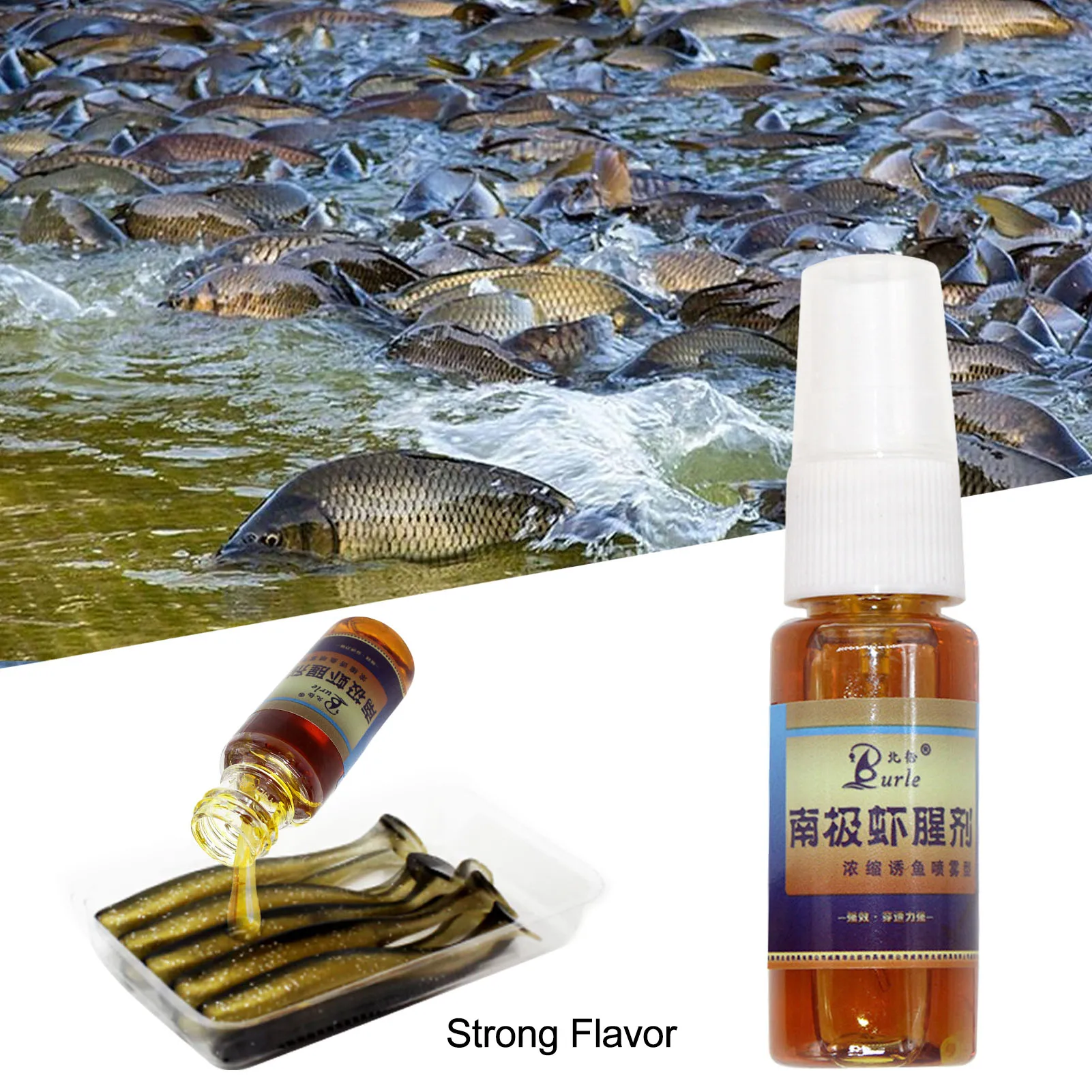 

Super Strong Shrimp Scent Fish Attractant Spinner Flavor Soft Lure Oil Scents For Lures And Baits
