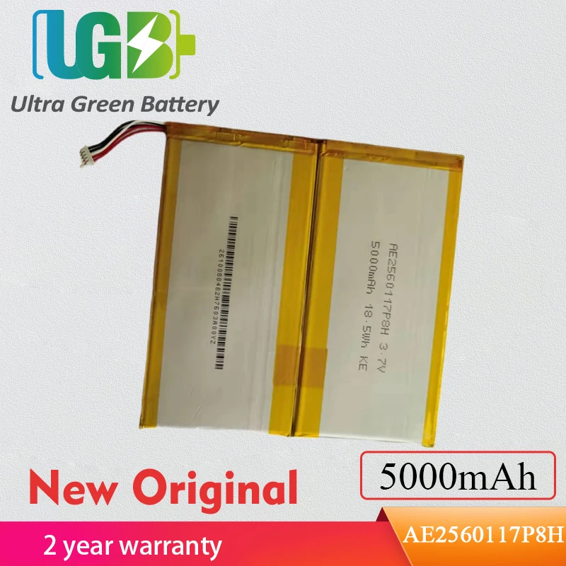 Ugb Genuine Novo para Ae2560117p8h Máquina de Aprendizagem Tablet Bateria Polímero Fio 3.7v 18.5wh 5000mah