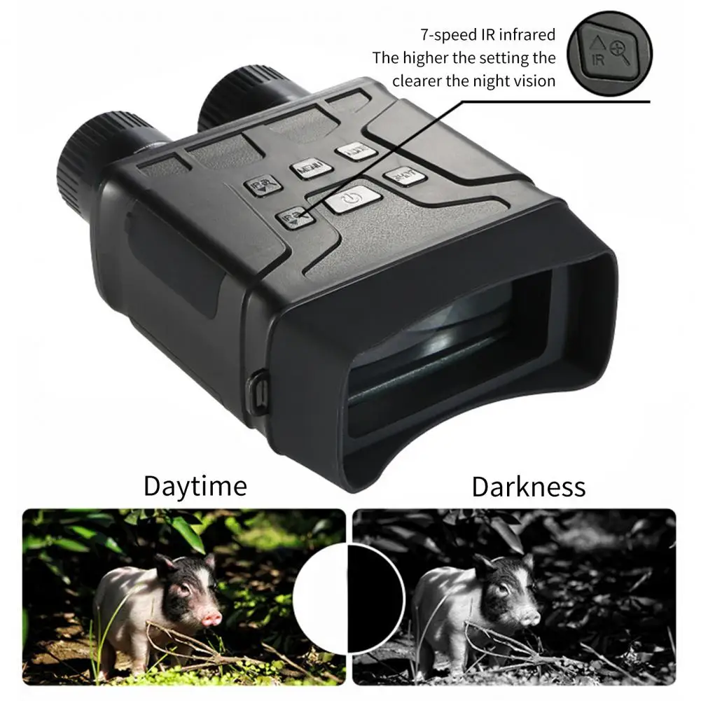 

R6 Night Vision Camera High Resolution Higher Magnification Portable 5X Binocular Mini Infrared Digital Telescope for Outdoor