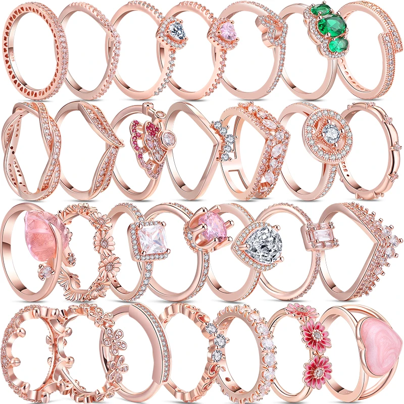 Женское кольцо из серебра 925 пробы с фианитом