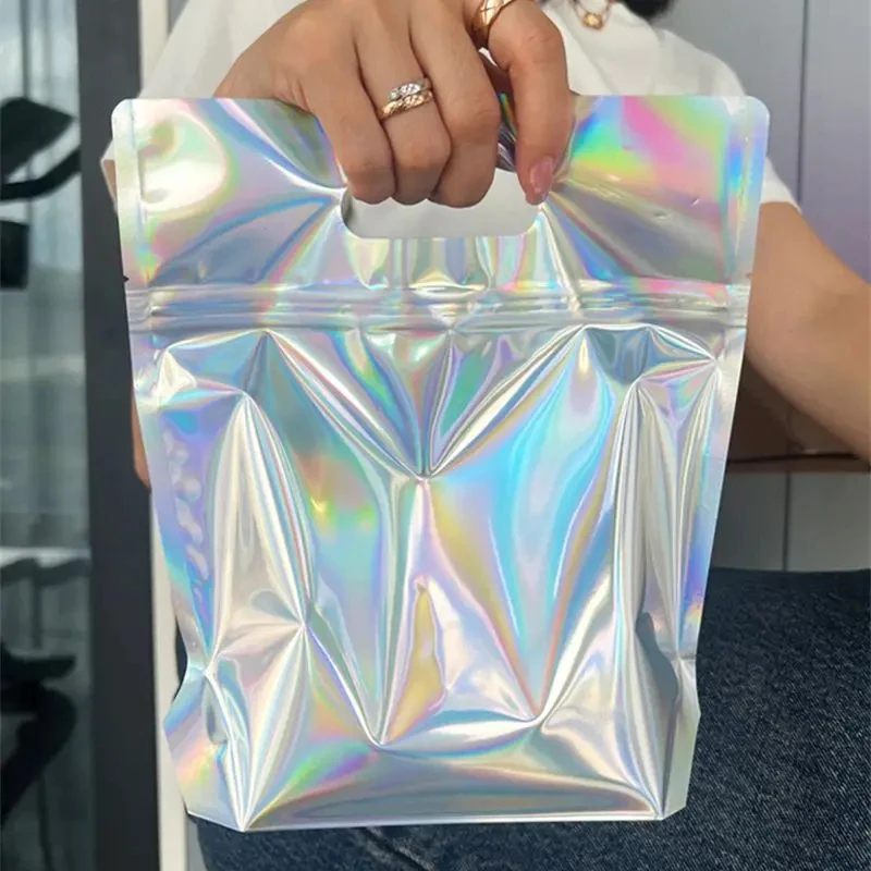 

Голографические пакеты из фольги 25 шт.