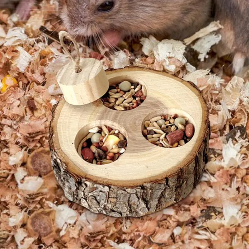 Игрушки для хомяков жевательные игрушки кролик деревянные деревянный