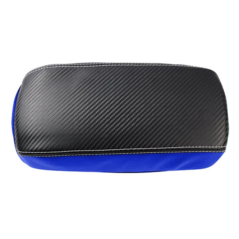 

Car Carbon Fiber Center Console Lid Armrest Box Leather Protective Cushion Pad For Toyota Corolla Cross 2021 2022 RHD