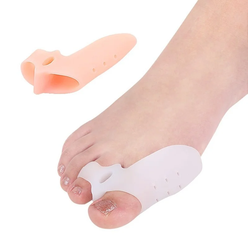 

Silicone Gel Bunion Big Toe Separator Spreader Eases Foot Pain Foot Hallux Valgus Correction Massage Pedicure Foot Care Tools