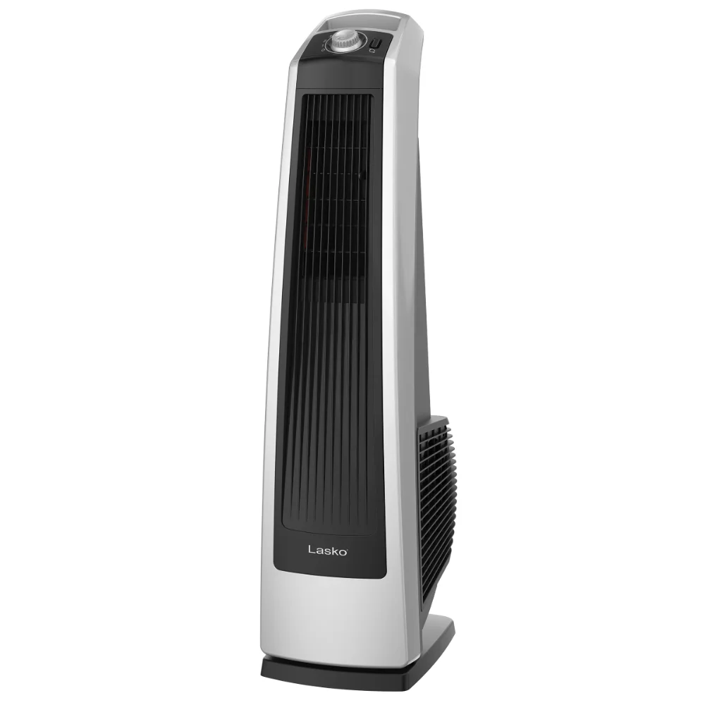 

HAOYUNMA Oscillating High Velocity Tower Fan with 3 Speeds, U35105, Gray/Black Air Conditioner Portable