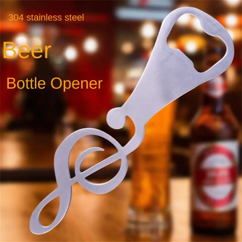 

Stainless Steel Bottle Openers Home Corrosion Resistance Sturdy And Durable Strong Anti-fall Restproof Kitchen Gadgets Portable