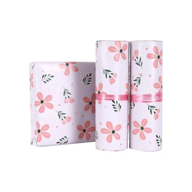 

50 Упаковок, Водонепроницаемая Пластиковая Почтовая Сумка, Экспресс-доставка, Упаковка Для Одежды, Конверт, Настраиваемый Лог...