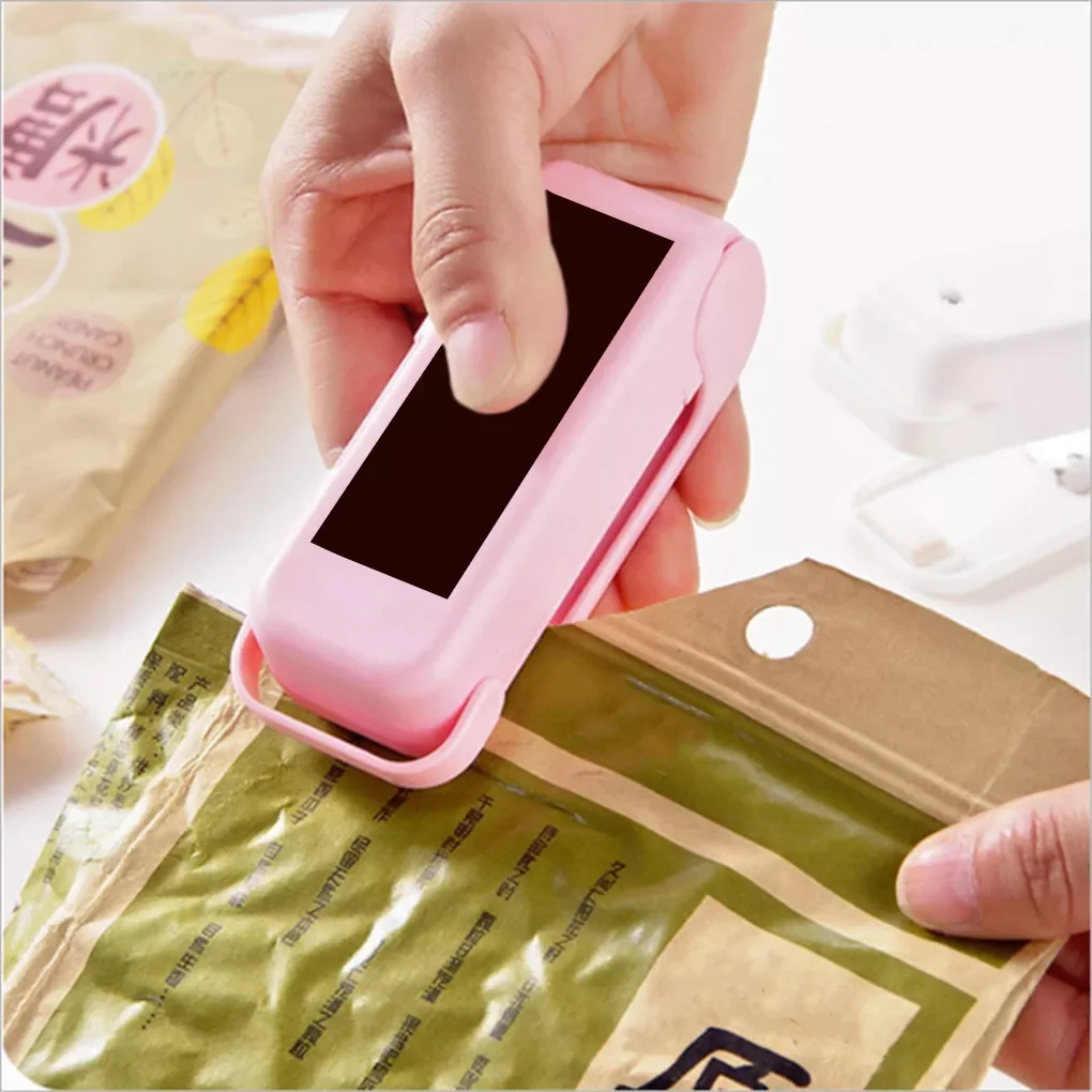 

NEW2022 Portable Mini Sealing Machine Heat Sealer Plastic Package Storage Bag Mini Sealing Machine For Food Snack Kitchen Access
