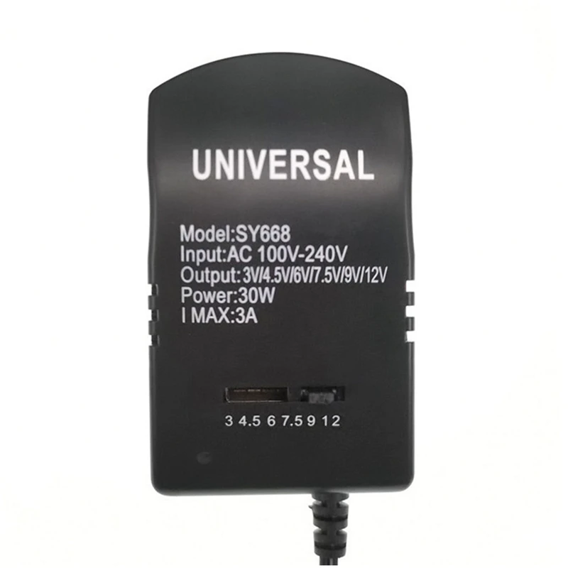 Регулируемый адаптер для зарядного устройства 30 Вт 3 А преобразователь источника