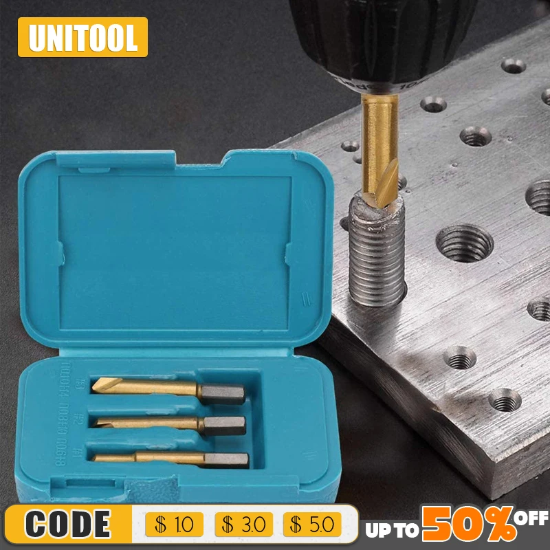 

Realmote High Speed Steel Screw Extractor With Plastic Box Screw Sliding Tooth Removal Set Auto Maintenance Tool Accessories