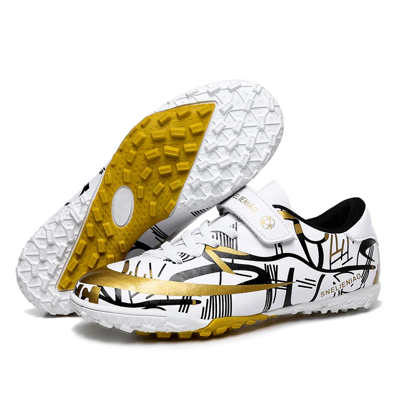 Men's Soccer Shoes Children‘s Football Boots TF/FG Outdoor Grass Proffesional Anti-Slip Soccer Shoes New Arrival 2023 Sneakers