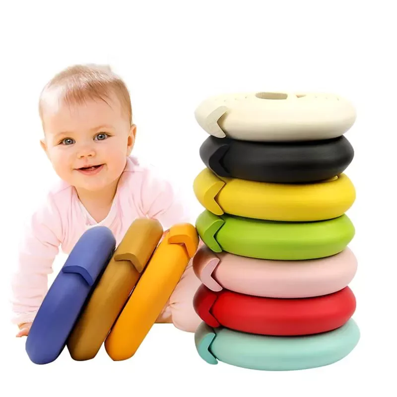 Soft Baby Safety Desk Table Edge Guard Strip Security L-Shaped Kids Protection Bumper Edge Angle Home Anti-collision Strip