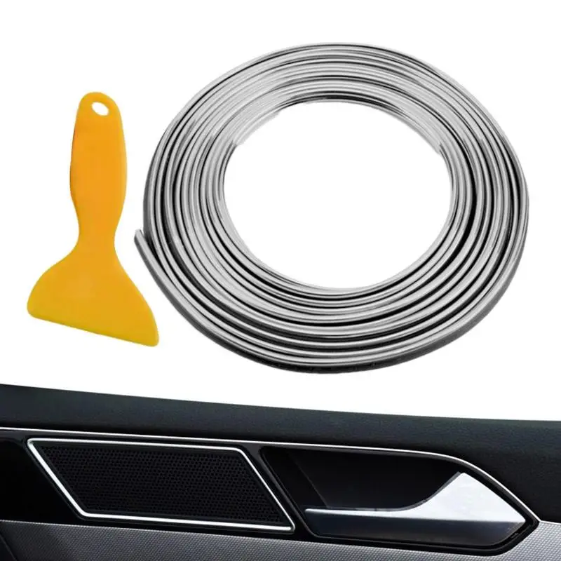 

Car Interior Trim Strips Universal Car Gap Fillers Car Mouldings Trim Automobile Molding Line Decorative Accessories For Door