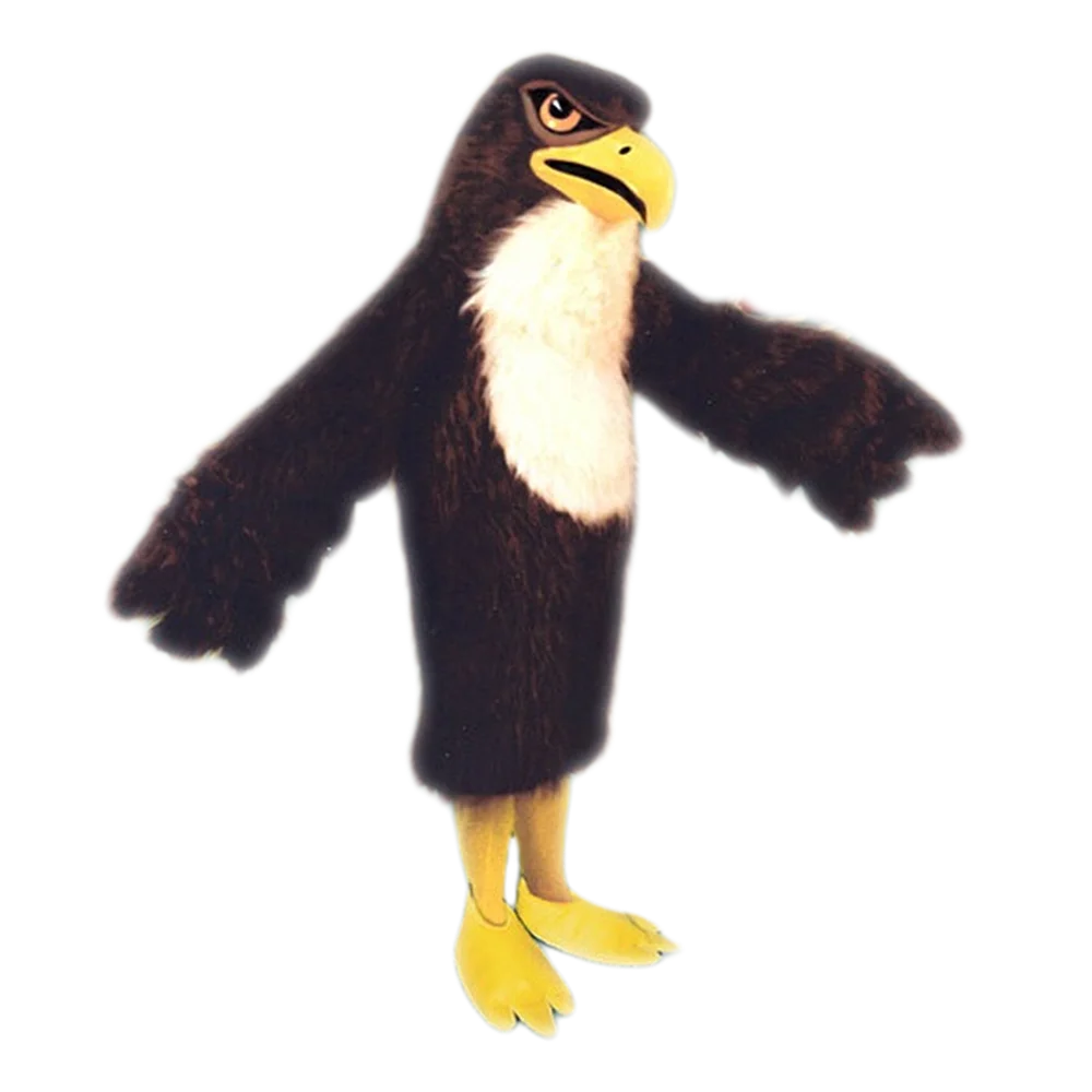 Талисман лысый орел костюм талисмана плюшевый сокол птица ястреб на заказ аниме