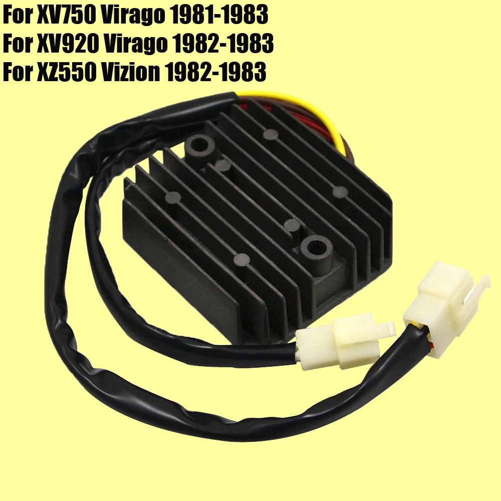 Регулятор напряжения Выпрямитель для Yamaha XV750 Virago 1981-1983 XV920 XZ550 Vizion 1982-1983 XV 750 920 XZ 550 -