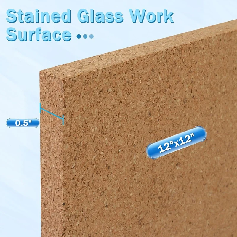 Окрашенные материалы и инструменты 12x12 дюймов термостойкая окрашенная Рабочая