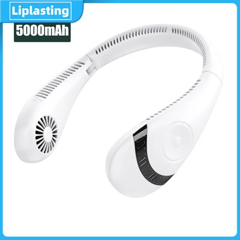 

Мини Летние вентиляторы с воздушным охлаждением Abs беспроводные электрические шейные вентиляторы вращение на 360 ° безлопастные вентиляторы для спорта бега портативный вентилятор