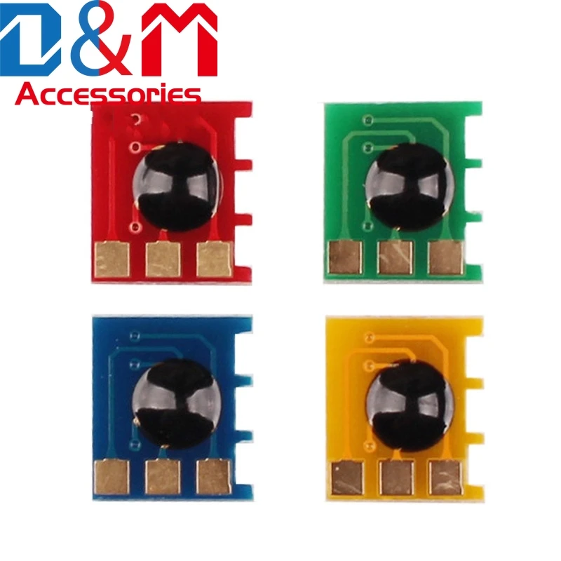 

40 шт., чип CE740A, чип CE741A CE742A CE743A для HP CP5225 5225