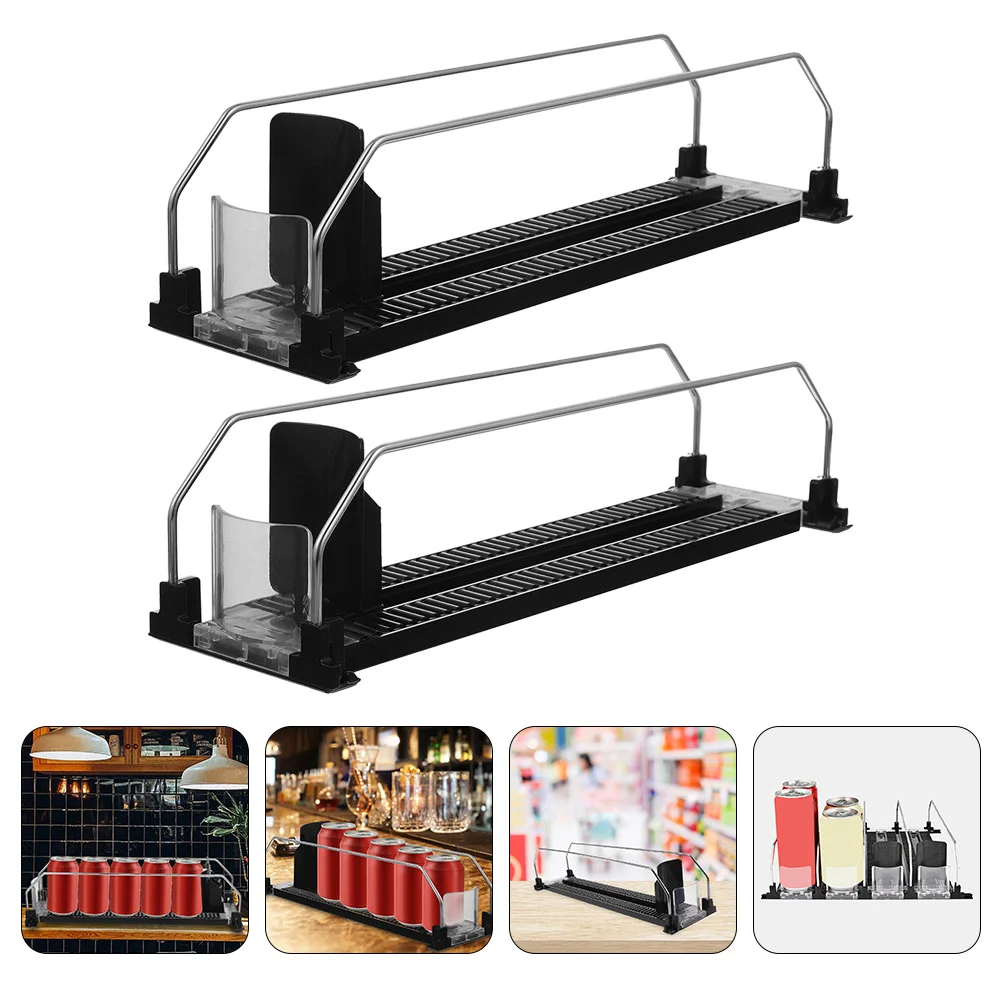 

2 Pcs Beverage Can Plastic Drink Propeller Tool Vending Machine Shelf Pusher Supermarket Puller Vending+machines Putter
