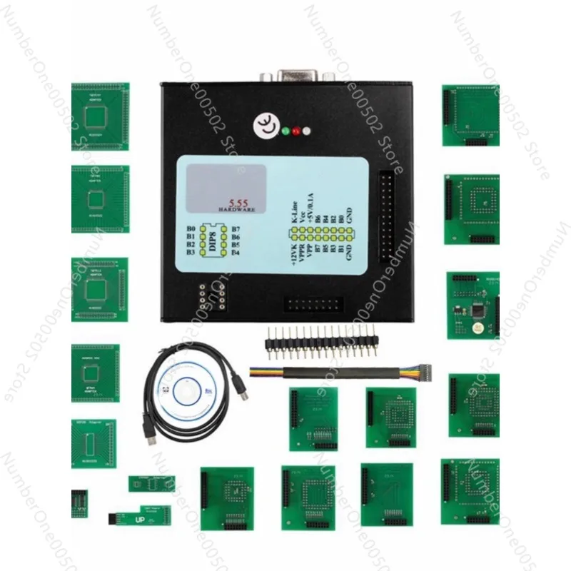 V5.55 XPROG-M V6.50 V6.26 Полный адаптер Автоматический чип-тюнинг ECU Программатор Xprog M 5.55 6.12