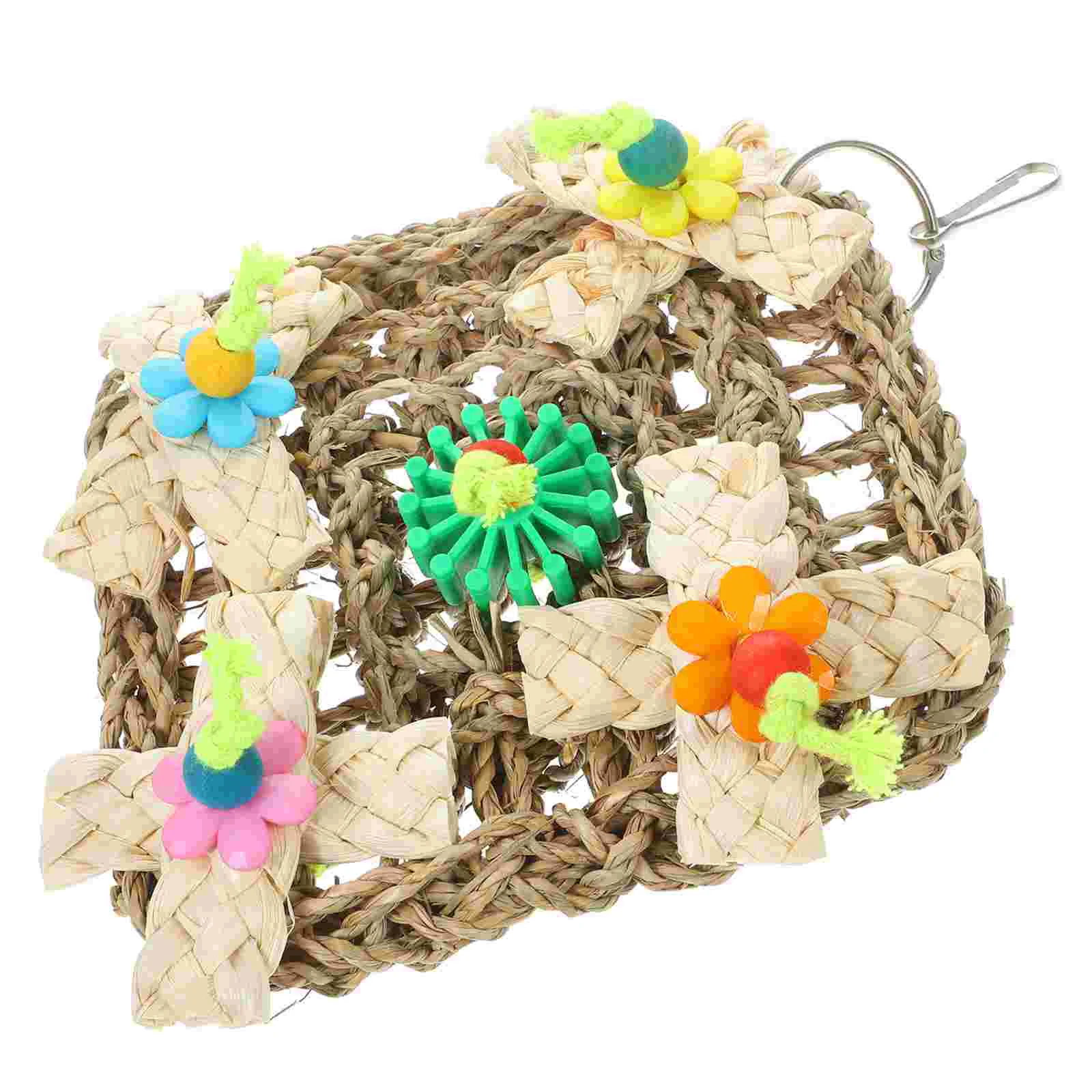 

Bird Cage Toy Small Parrot Biting Teething Hanging Practical Interesting Pet Funny Toys