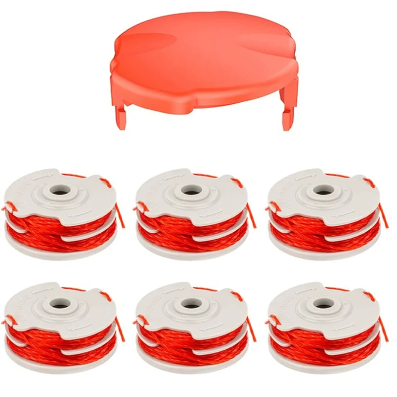 

ДЛЯ ТРИММЕРА FLY021, сменная шпуля, беспроводные триммеры, шнур для удаления сорняков, двойная автоматическая подача с крышкой для катушки