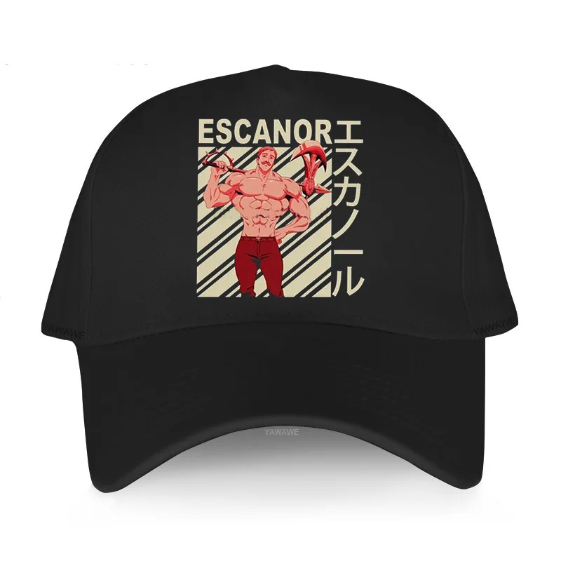 

Men's fashion many color caps New arrival The Seven Deadly Sins Escanor Funny Design Baseball cap drop shipping Outdoor hats