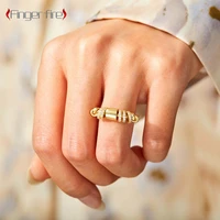 simple gold plated wrapped men ring anniversary gift beach party jewelry quality of life work noble