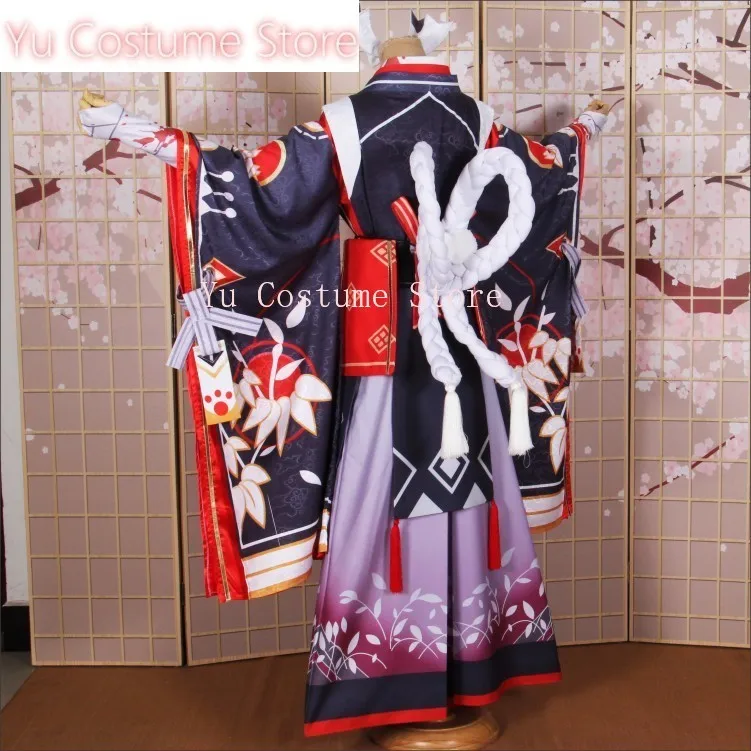 Ю Костюм Аниме! Onmyoji Onikiri перед пробуждением кимоно униформа косплей костюм
