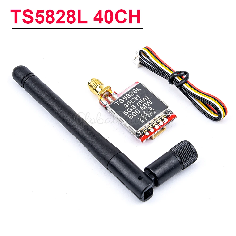 FPV TS5828L 5 8 ГГц 600 мВт 40CH миниатюрный беспроводной A/V модуль передачи TX TS5828 для