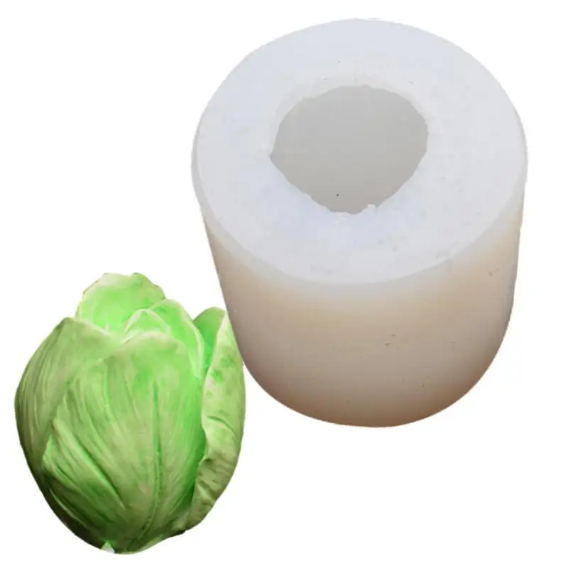 

Silicone Candle Mold Flowers 3D Tulip Flower Shaped Baking Mould Epoxy Resin Casting Molds DIY Aromatherapy Candles Wax Soaps