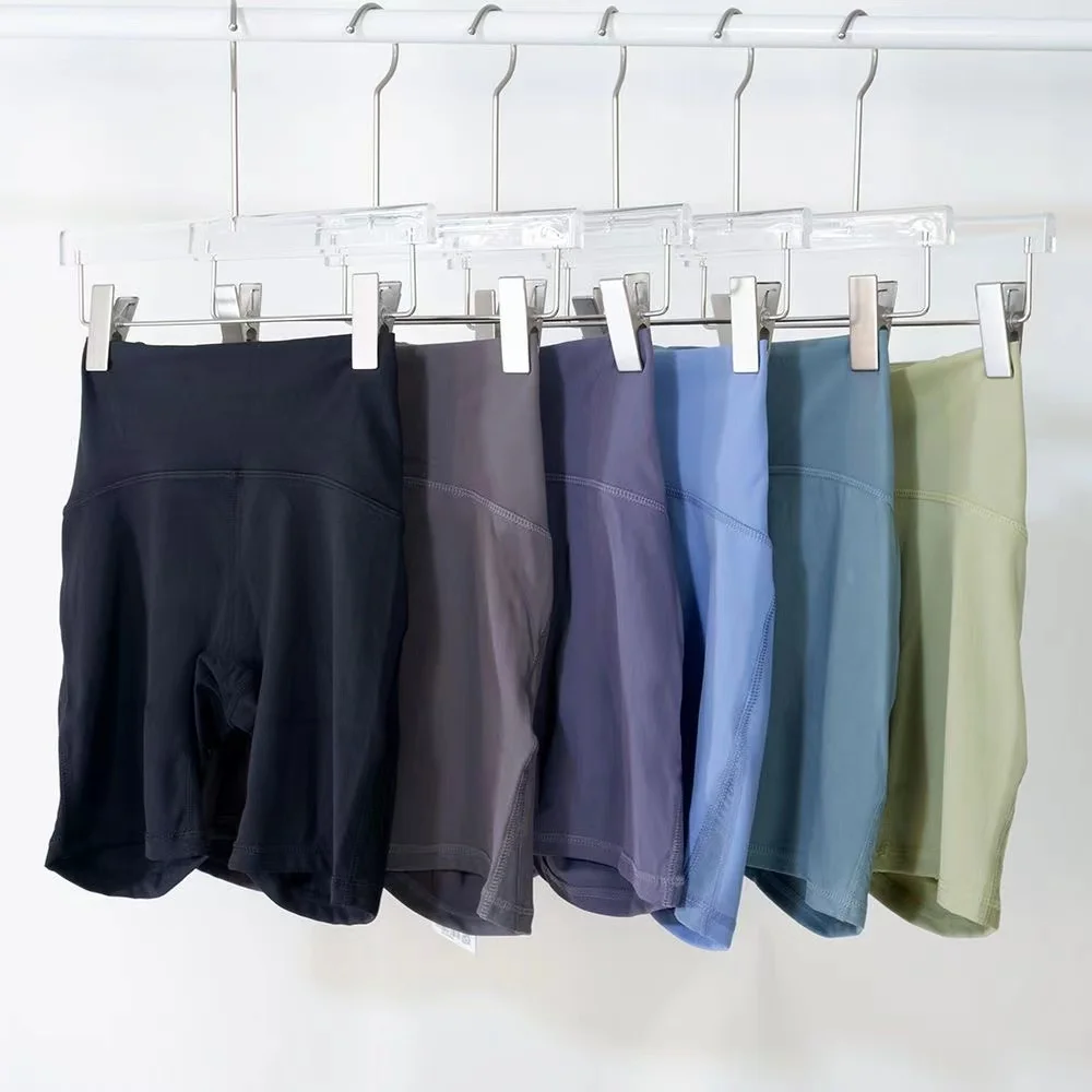 With Logo Women's Shorts Fitness Shorts  for Women Trend Gym Workout Clothing Woman Sport Tights Summer Running Shorts