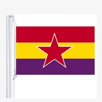 espagnol r%c3%a9pubicain arm%c3%a9e populaire flag90150cm 100 polyester bannerdigital printing
