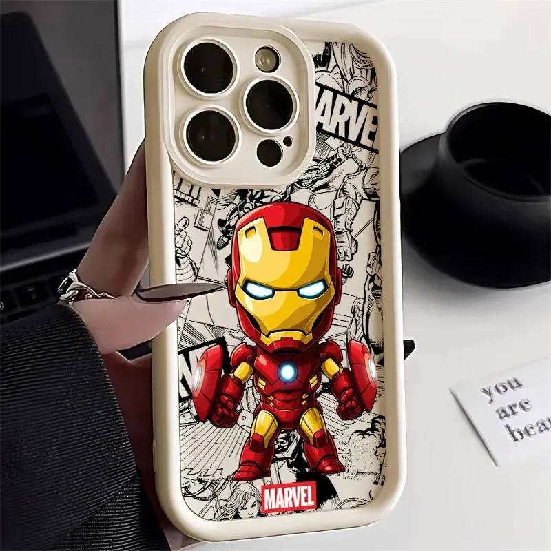 Чехол для телефона с аниме-дизайном Groot и Deadpool для iPhone 17e, 17, 16e, 16, 15, 14, 13, 12, 11 Air Pro Max Mini XR XS X 7 8 6 6s Plus, мягкая задняя крышка (art.: 3920dafa8d906) - 3920dafa8d906