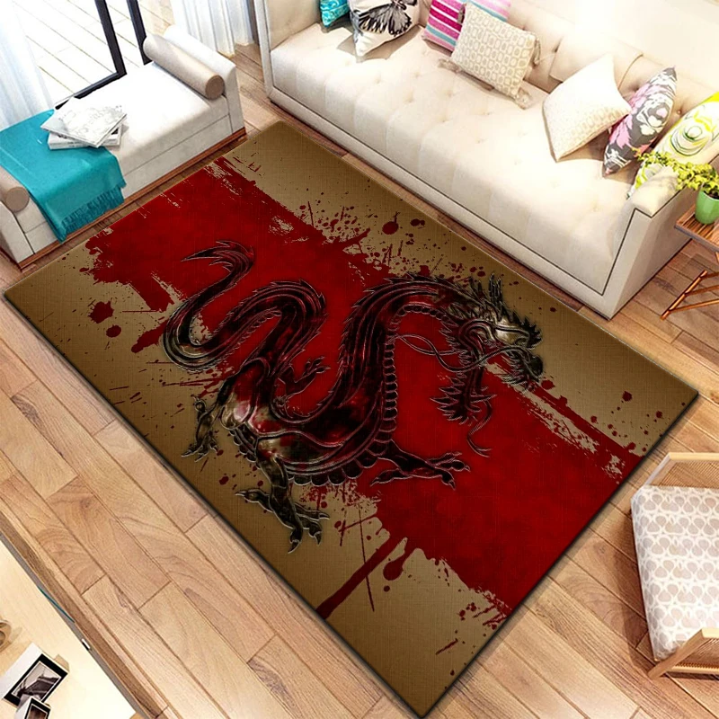 

Chinese dragon HD custom carpet home decoration camping mat kitchen mat for washroom floor mat yoga mat rugs living room