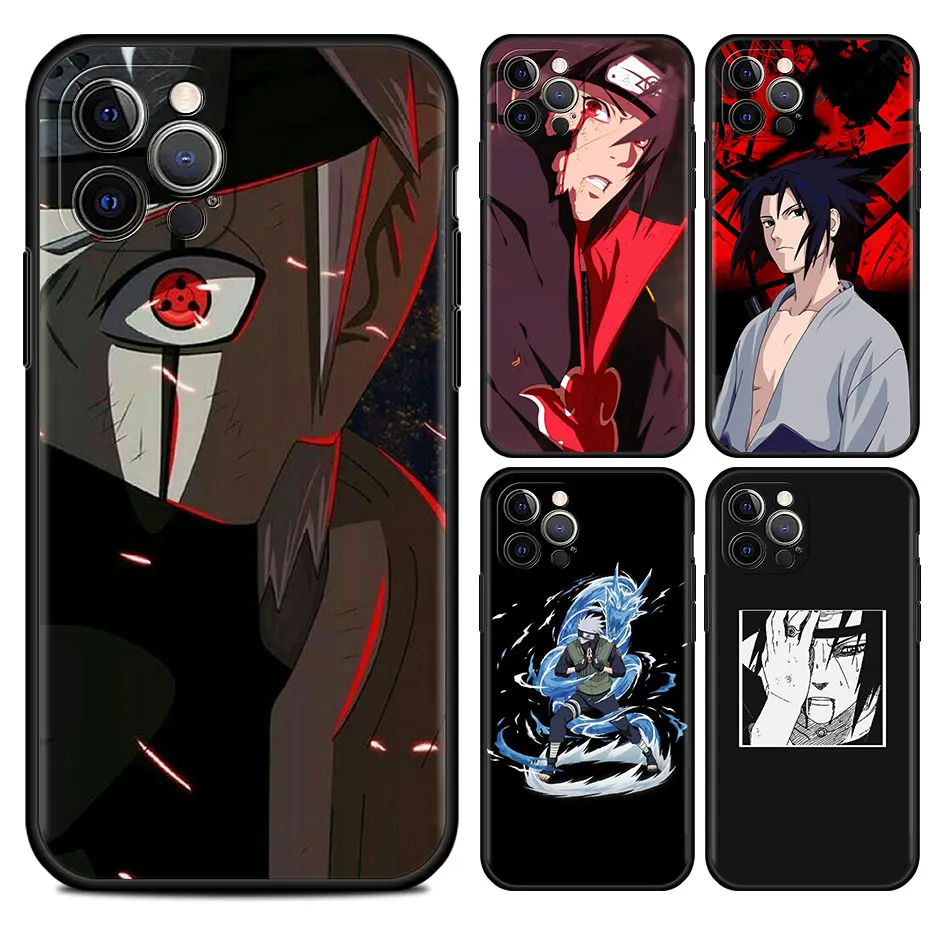 Чехол для телефона Naruto Sasuke Uchiha iPhone SE2 7 8 Plus 5s 6 XR XS Max 11 12 13 Pro mini |