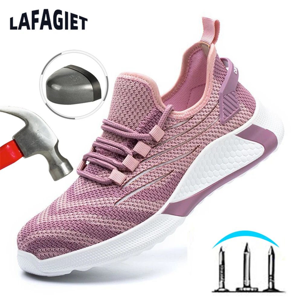 

Safety Work Shoes Construction Men Outdoor Steel Toe Cap Shoes Men Puncture Proof High Quality Lightweight Safety Boots