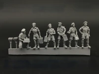 172 scale die cast resin figure model assembly kit wwii british soldiers reissue condition free shipping