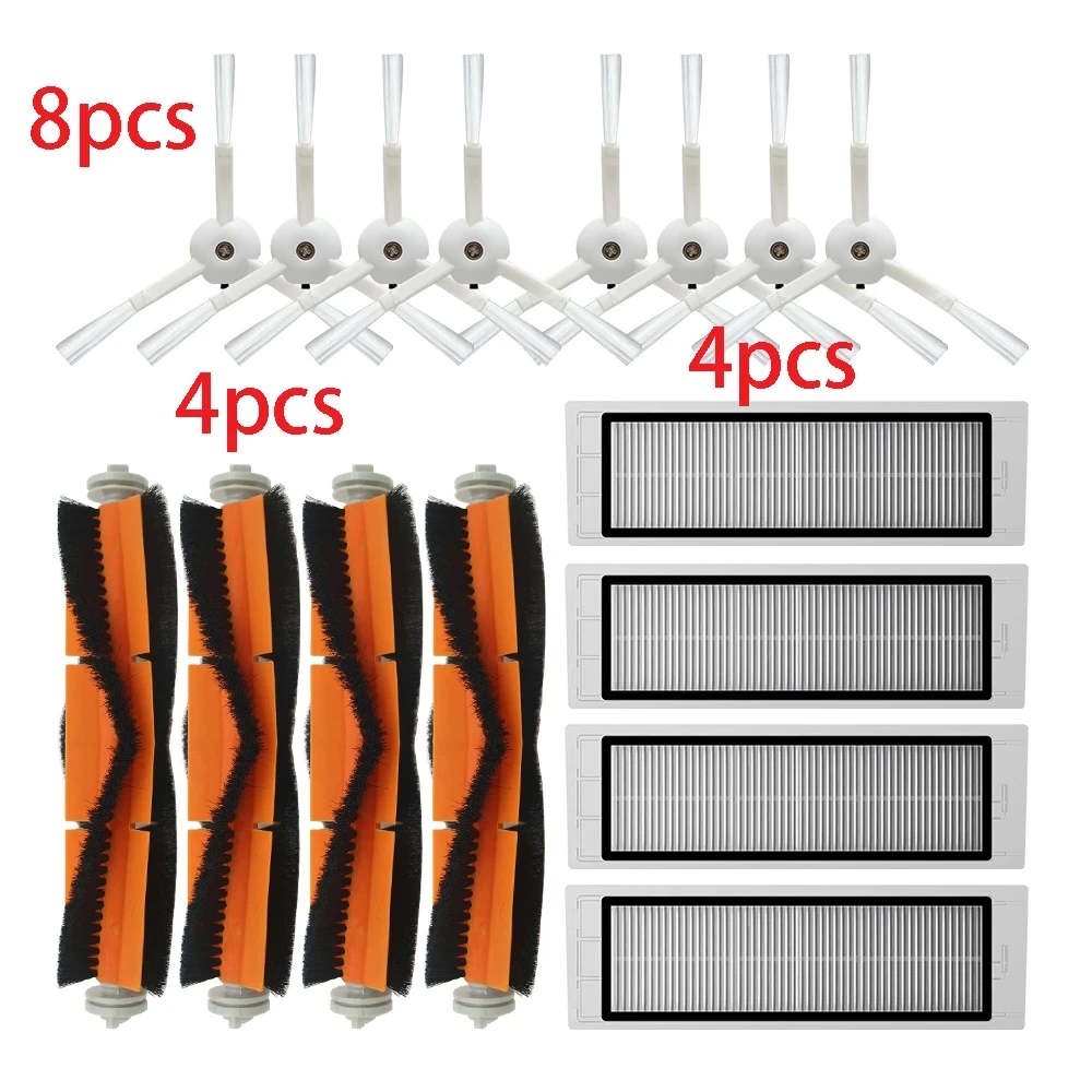 

Side Brushes/Main Brushes/HEPA Filters for Xiaomi Vacuum 2 for Roborock S50 S55 S6 Vacuum Cleaner Parts Replacement Accessories