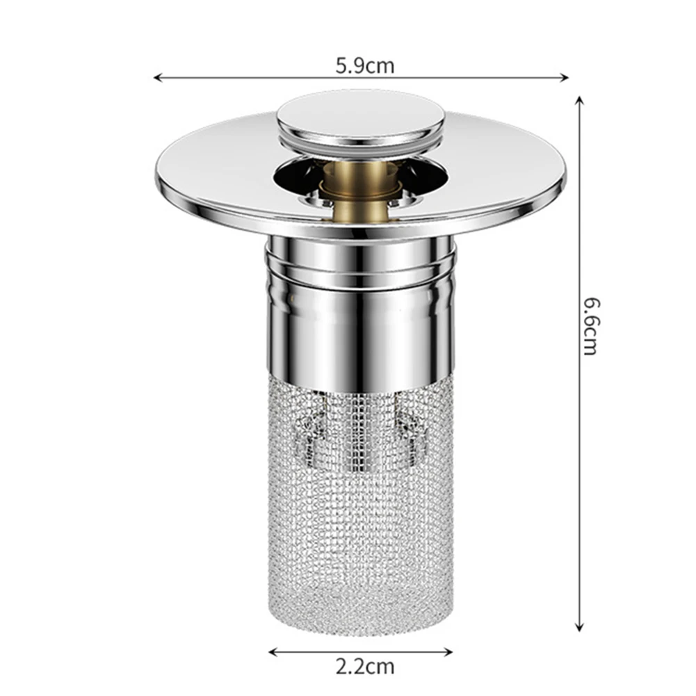 1 шт. сливной фильтр для пола раковины в ванной умывальника всплывающая пробка