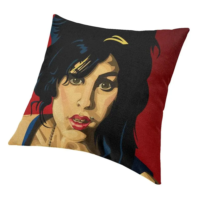 Amy Winehouse Pop художественная Подушка Чехлы полиэстер английский певец Чехол для