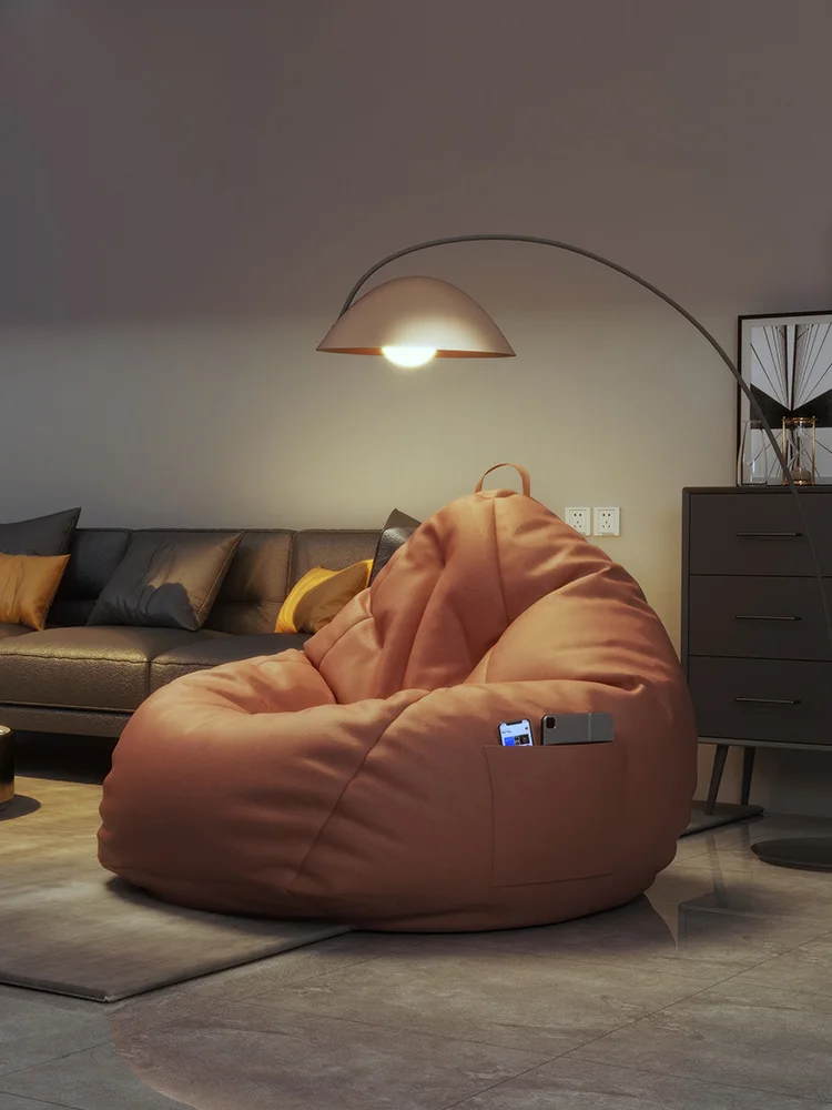 

Lazy sofa, bean bag technology, cloth, sleeping, reclining chair, leisure chair, single person sitting, pier, dormitory balcony