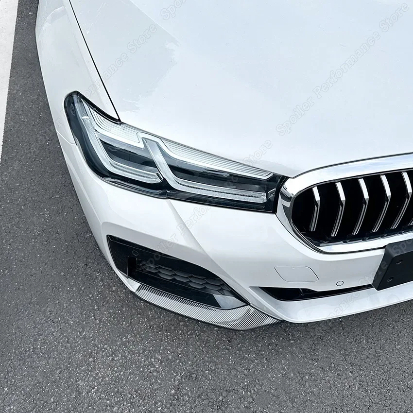 Спортивный передний бампер для BMW 5 серии G30 G31 LCI M боковой разветвитель спойлер